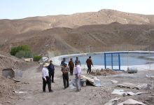 بازدید دکتر فاتح ریاست دانشگاه به اتفاق دکتر عرب امیری  و اعضای دفتر فنی دانشگاه از پردیس معدن آموزشی
